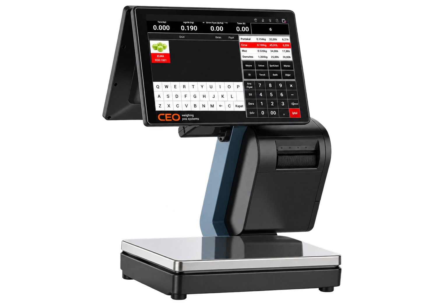 CEOPOS PC tabanlı terazi