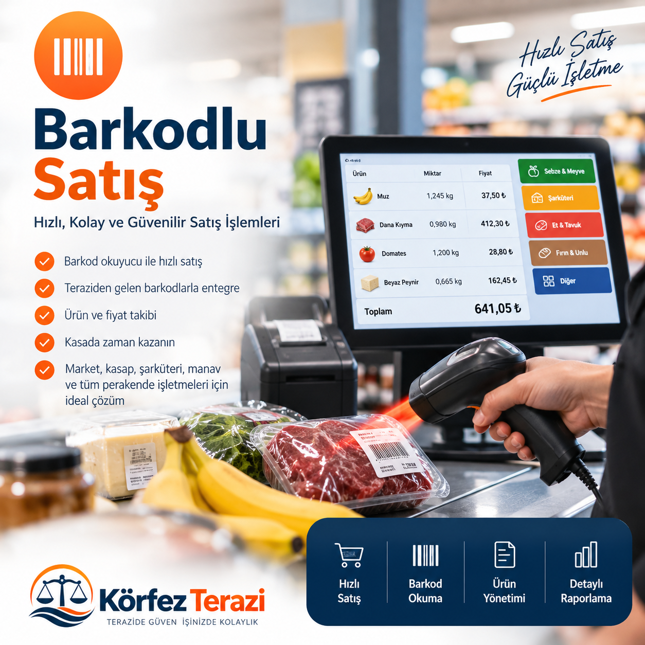 Barkodlu satış sistemi